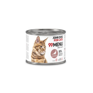 200gram Karma mokra John Dog for Cats bażant