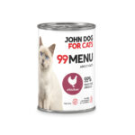mokra-karma-dla-kota-99-MENU-kurczak-400-g-John-Dog-for-cats