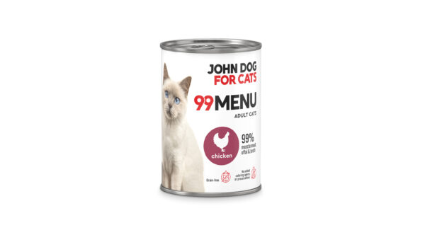 mokra-karma-dla-kota-99-MENU-kurczak-400-g-John-Dog-for-cats mokra-karma-dla-kota-99-MENU-kurczak-400-g-John-Dog-for-cats