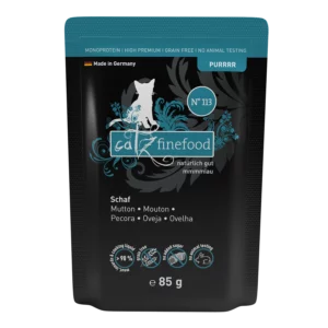 85g finefood Purrrr BARANINA / OWCA , monobiałkowe jedzenie dla kotów, saszetka