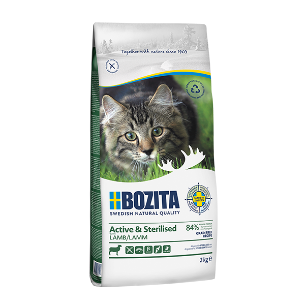 bozita-dry-cat-active-sterilised-lamb-gf-2kg-bag-31321 bozita-dry-cat-active-sterilised-lamb-gf-2kg-bag-31321