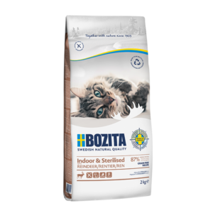 Karma dla kota Bozita Indoor & Sterilised z reniferem (Bez dodatku zbóż)